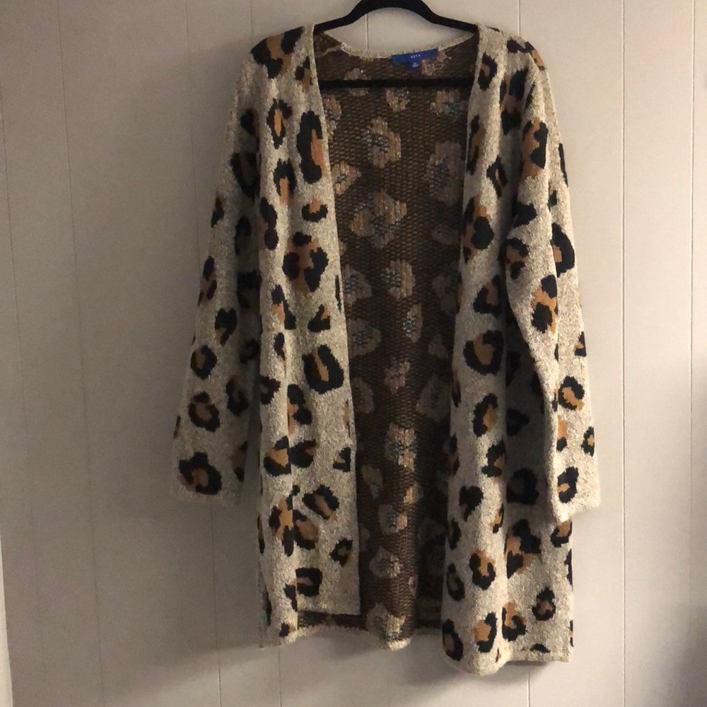 Leopard Cardigan